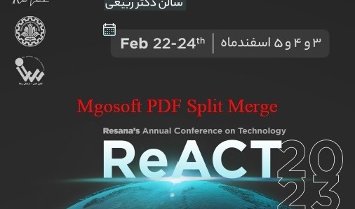 برگزاری رویداد علمی با عنوان ReAct