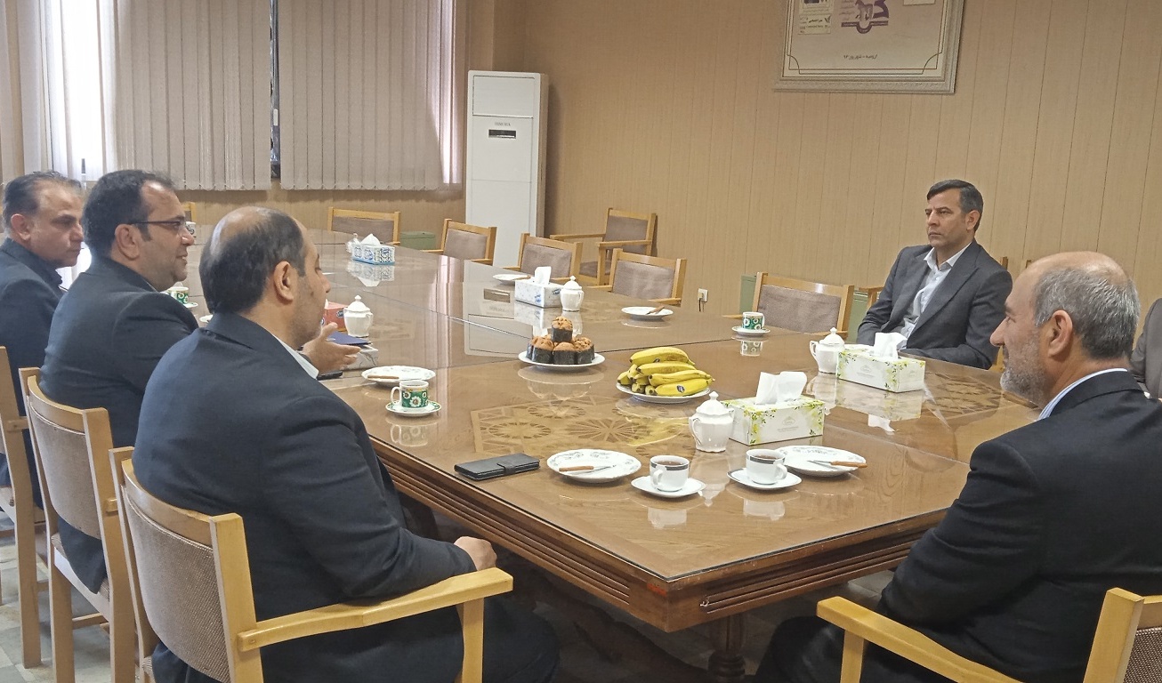 دیدار روسای اداره کل دامپزشکی و نظام دامپزشکی استان با هیأت رییسه دانشکده بمناسبت روز استاد