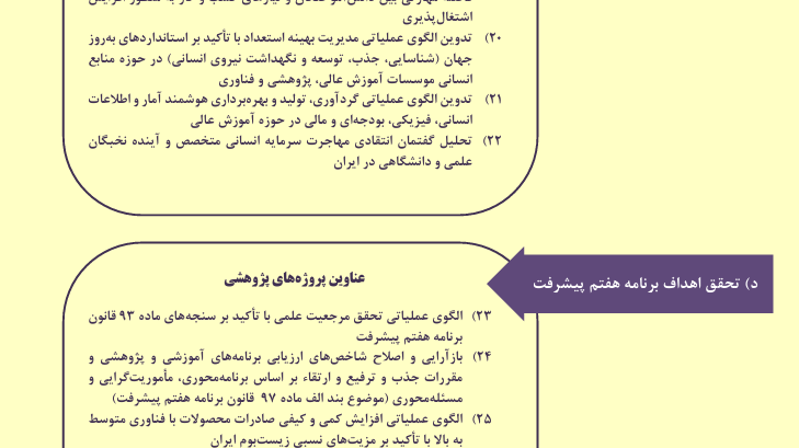 فراخوان پژوهش 1404 - 1405 موسسه پژوهش و برنامه ریزی آموزش عالی