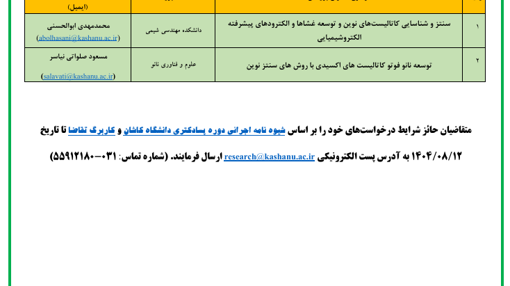 پژوهشگر پسادکتری